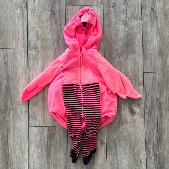 Carter's Pink Flamingo Kids Costume - Picture 2 of 5